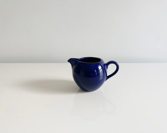 Small Cobalt Blue Pitcher Creamer Royal Norfolk Vintage