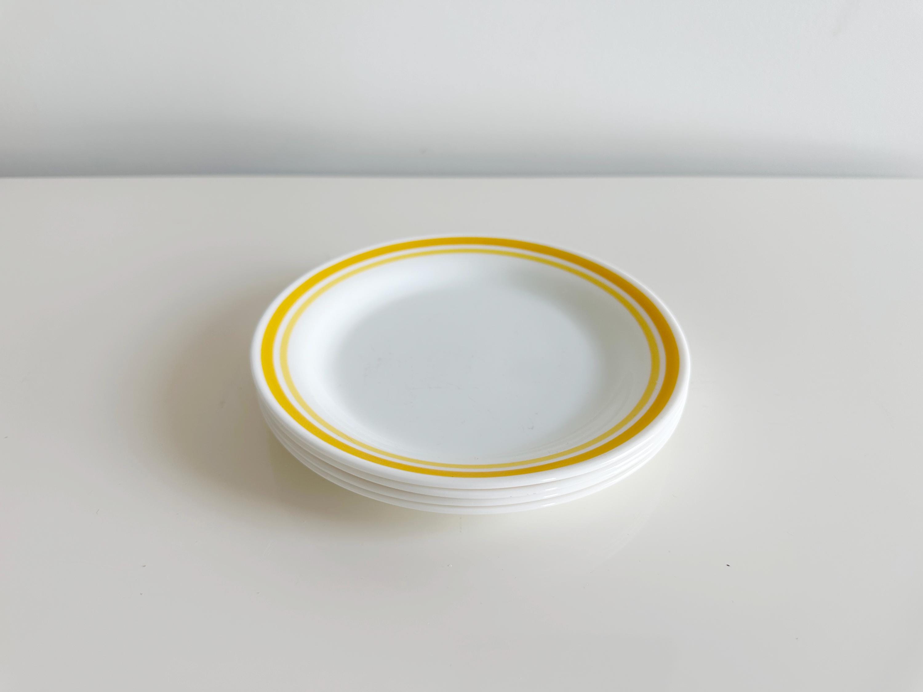 Vintage Corelle Dinner Plate: Citrus Stripe, Corning USA, 1970s - Etsy