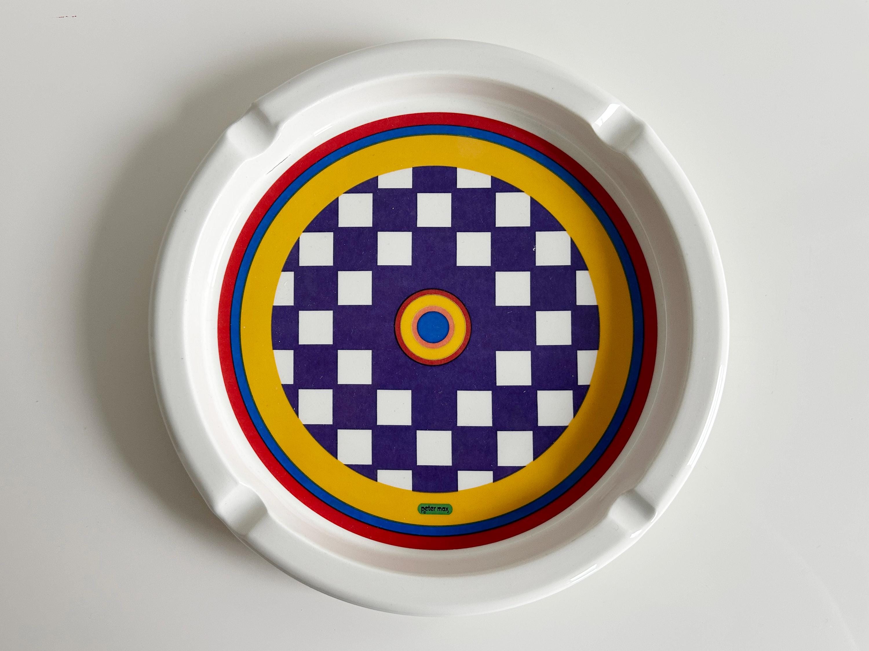 Peter Max Ashtray - Etsy