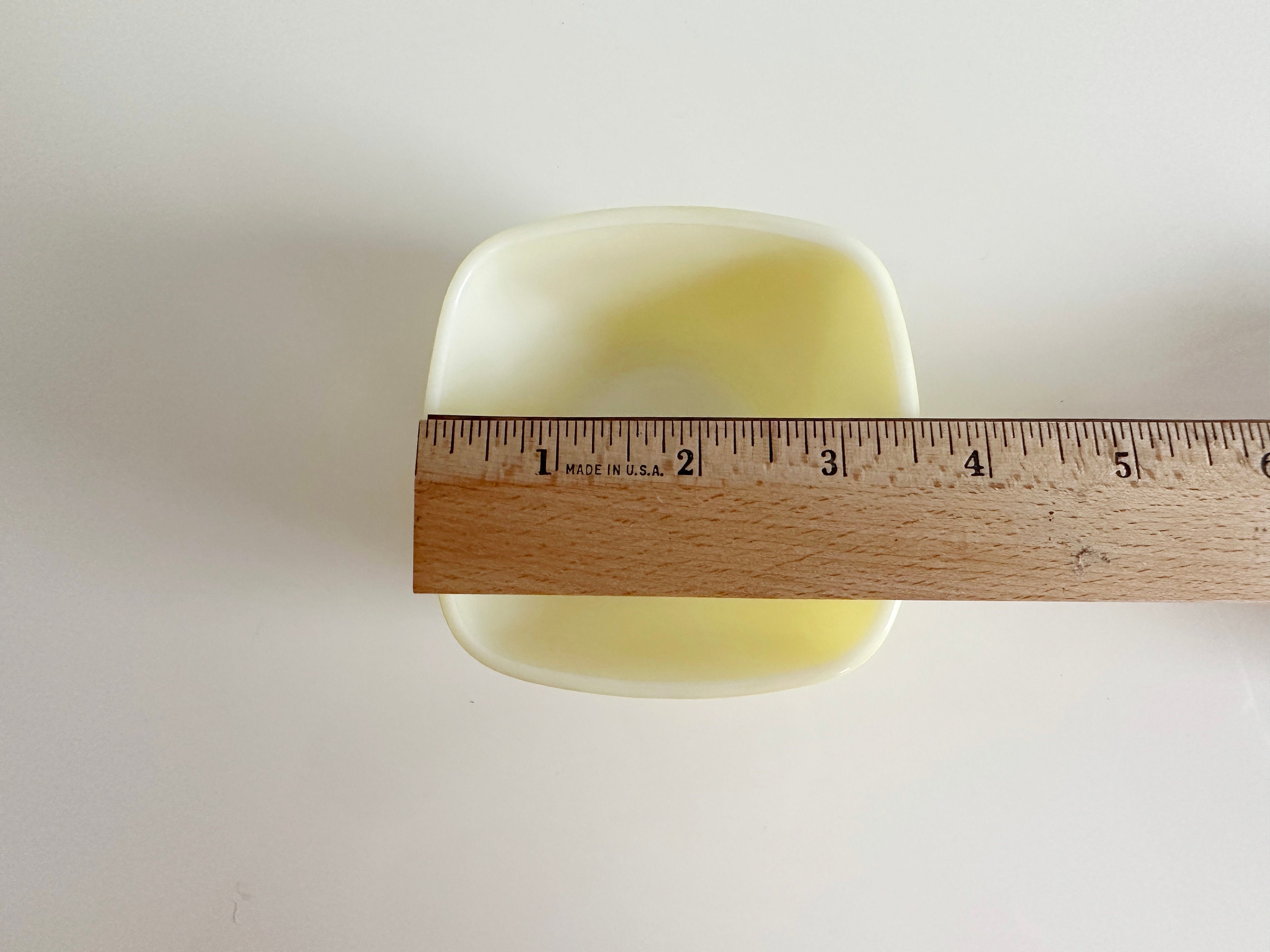 Pyrex 407 Mid-century Yellow Pyrex Mini Hostess Ramekin Bowl #407 USA Vintage ...