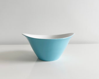 Mikasa Cera-Stone Turquoise Blue Gravy Sauce Bowl MId-Century Dinnerware Japan Vintage 1970s