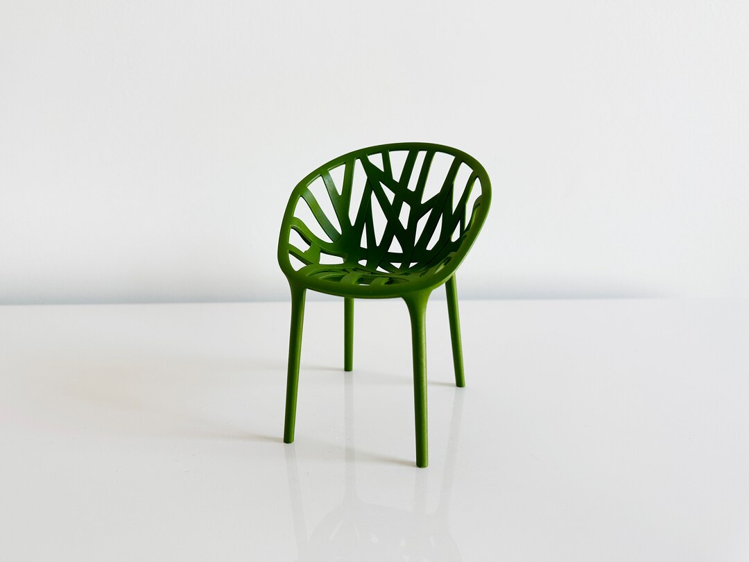 Vitra Vegetal Cactus Green Miniature Model Chair by Rowan & Erwan