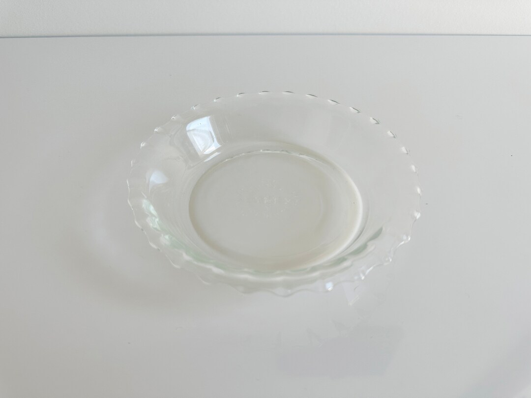 Pyrex Mini Pie Pan 6 Fluted Glass Tart 206 A9 Vintage 1950s Etsy