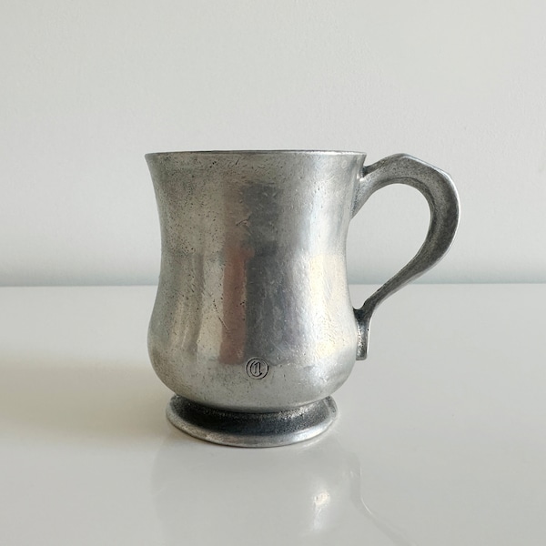 Carson Freeport Pewter-like Statestmetal Aluminum Alloy Mug Flagon Pennsylvania USA Vintage