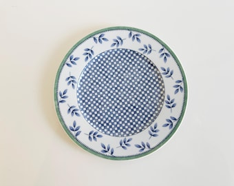 Villeroy & Boch Switch 3 Costa Bread Plates Set, Blue Green Rim
