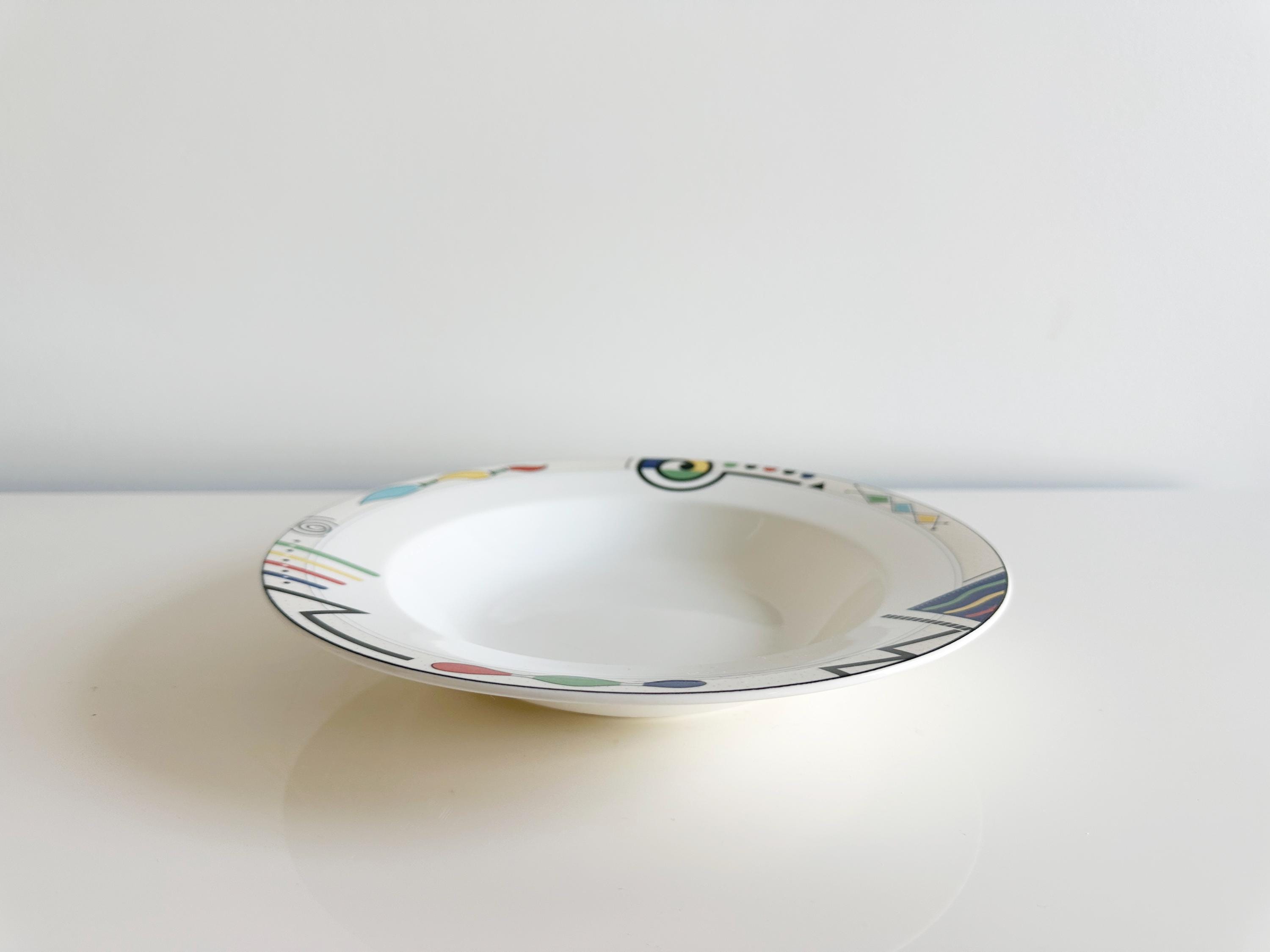Mikasa Headline Dinnerware: Ultima+ Post Modern Dishes, 1990s
