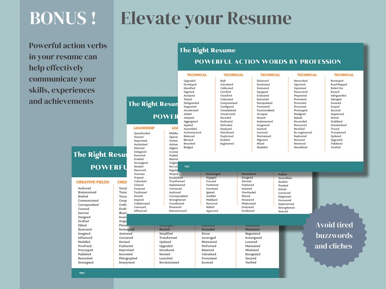 Modern Sorority Resume Template - Il 794xN.5066680317 R3m9 