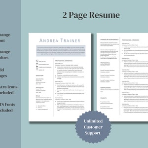 RN Nursing Resume Template Word Two Page Nurse CV Google Docs Medical RN Nursing Resume Template Word Two Page Nurse CV Google Docs Medical