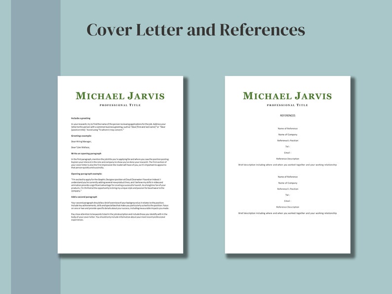 Simple Modern Resume Template Google - Il 794xN.4937262290 J7zc