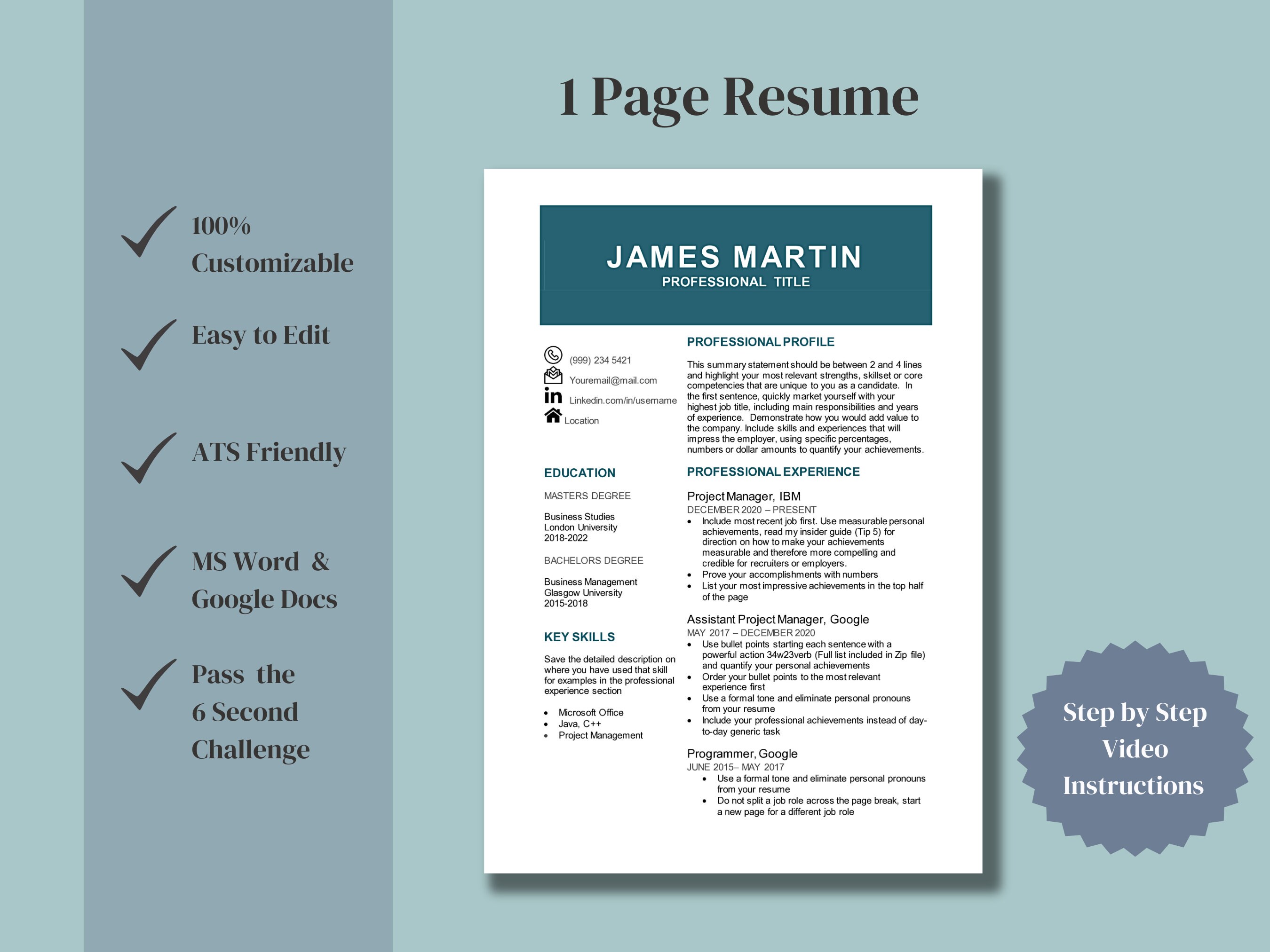 Resume Template First Job Student - Il Fullxfull.5011320471 1wmw 
