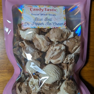 Freeze Dried Dr. Pepper Ice Cream