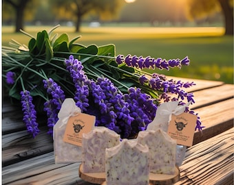 Homemade Vegan Lavender-Patchouli Soap