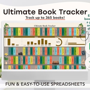 Ultimate Book Tracker Template (Traveler Theme) | Reading | Google Sheets Template | Digital | Editable