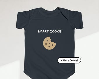 Smart Cookie Bodysuit | Dessert Shirt | Sweet Baby Bodysuit | Comfortable Baby Graphic Gift for New Parents