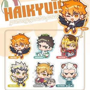 Haikyuu Gummy Gacha vol. 1 [PRE-ORDER]