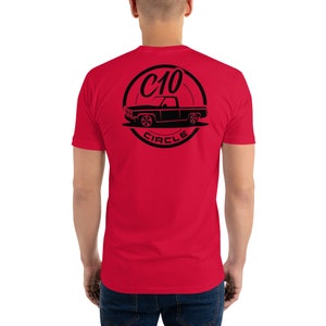 73-87 Chevy C10 T-shirt - C10 cirkel