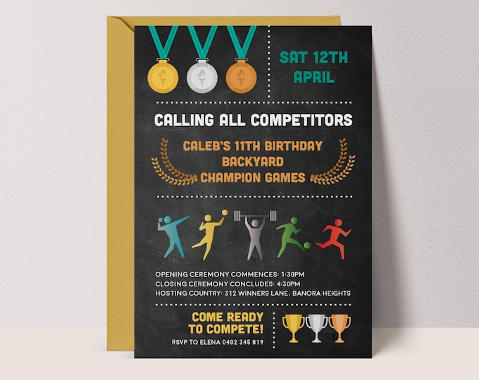 BIRTHDAY • Invitations