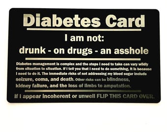 Diabetes Card