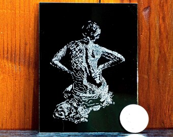 Figures - Engravings on Anodized Aluminum Plates