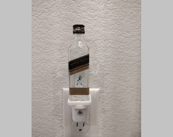 Johnnie Walker Whiskey Mini Liquor Bottle Night Light