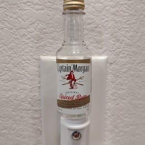 Captain Morgan Mini Liquor Bottle Night Light