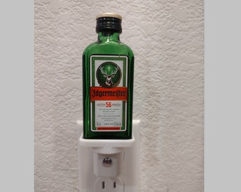 Jägermeister Mini Liquor Bottle Night Light Jagermeister Liqueur