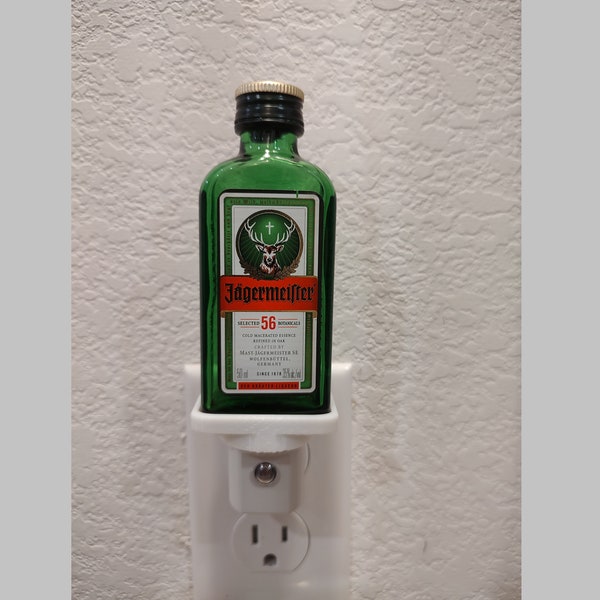 Jägermeister Mini Liquor Bottle Night Light Jagermeister Liqueur