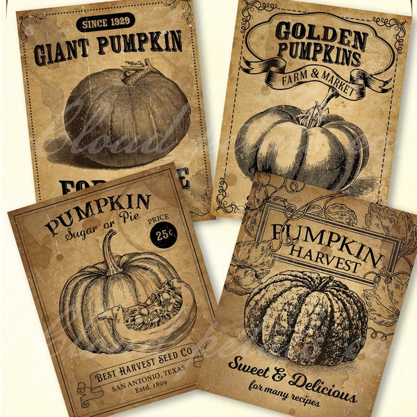 Pumpkin Printable - Etsy