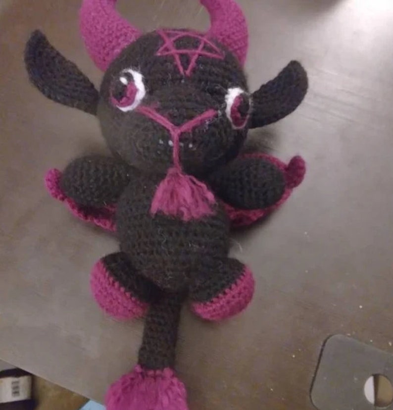 Baphomet Amigurumi Crochet Pattern Etsy