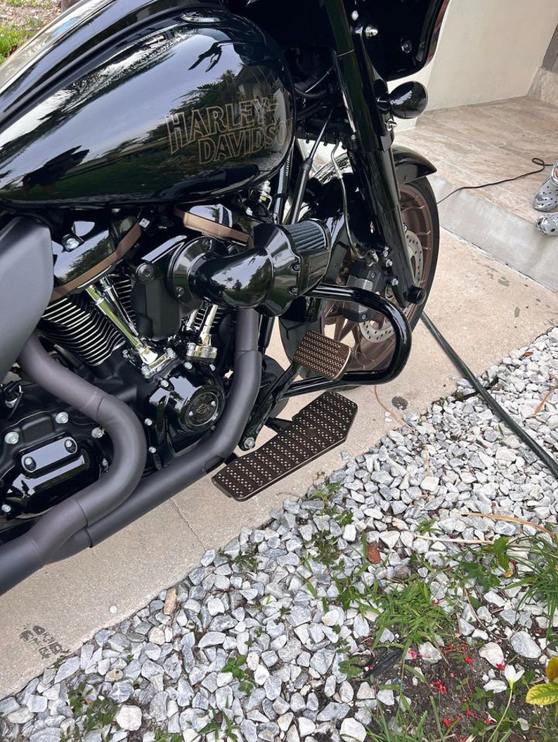 Harley Davidson Bagger Floorboards Triple Bronze Powder Coat Finish Etsy