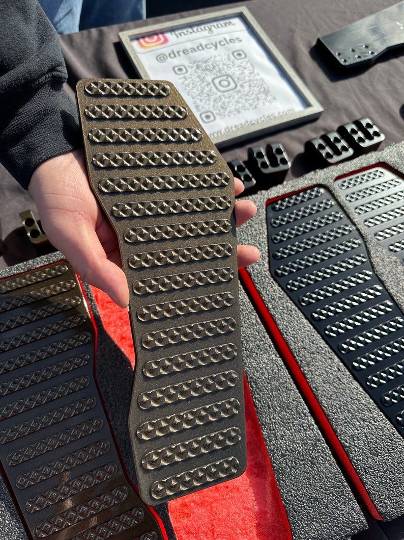 Harley Davidson Bagger Floorboards Triple Bronze Powder Coat Finish Etsy