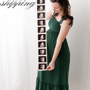 Traditional Ultrasound Image Strip: Ultrasound Prints