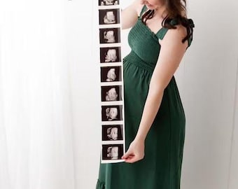 Traditional Ultrasound Image Strip: Ultrasound Prints