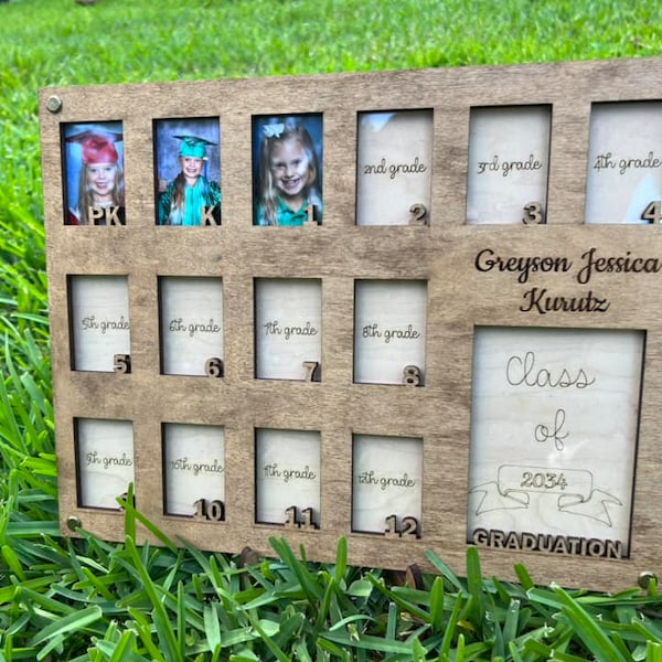 K Through 12 Picture Frame Etsy UK