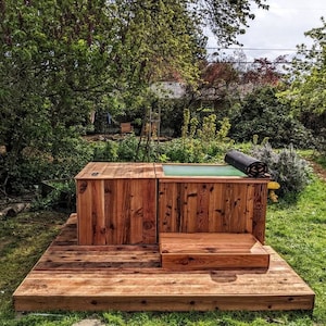 Japanese soaking 2024 tub outdoor