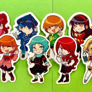 Stickers filles Persona 3 et 4