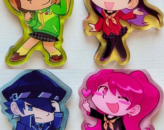 Persona 4 Girls Acrylic Charms
