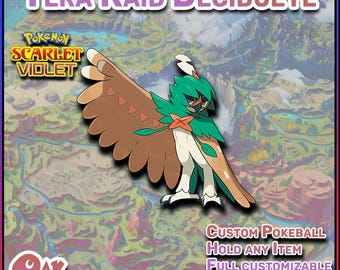 Pokemon Scarlet & Violet | Tera Raid Decidueye | 6 IV's Ready | Free Masterball | Fast Trade