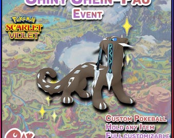 Pokemon Scarlet & Violet | Shiny Chien-Pao | Event | Free Masterball | Fast Trade