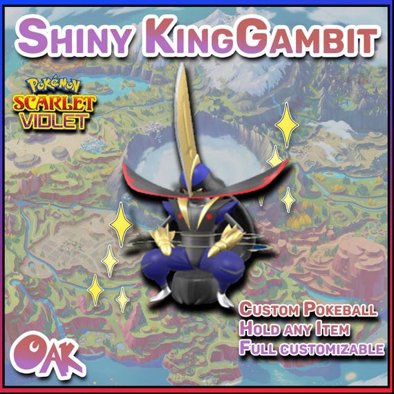 Pokemon Scarlet & Violet | Shiny Kingambit | 6 Iv's Battle Ready | Free Masterball | Fast Trade - Etsy Pokemon Scarlet & Violet | Shiny Kingambit | 6 Iv's Battle Ready | Free Masterball | Fast Trade - Etsy