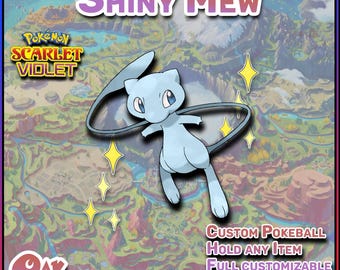 Pokemon Scarlet & Violet | Shiny Mew | 6 IV's Battle Ready | Free Masterball | Fast Trade