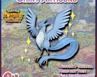 Pokemon Scarlet & Violet | Shiny Articuno | 6 IV's |  Fast Trade