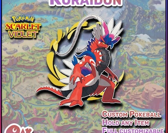 Pokemon Scharlachrot & Violett | Koraidon | 6 IV's Schaukampftauglich | Freie Meisterball | Schneller Handel