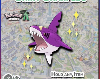 Pokemon Legenden Z-A | Glänzende Sharpedo | 6 IV's Schaukampftauglich | Schnellhandel | Alpha