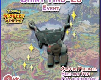 Pokemon Scarlet & Violet | Shiny Ting-Lu | Event | Free Masterball | Fast Trade