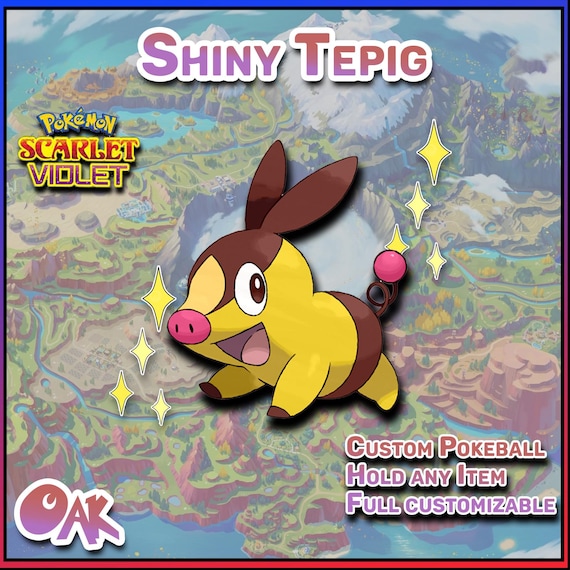 shiny tepig pokemon card Pokemon Scarlet & Violet | Shiny Tepig | 6 Iv's | Fast Trade