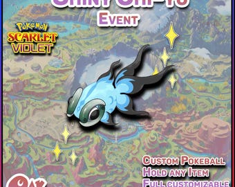 Pokemon Scarlet & Violet | Shiny Chi-Yu | Event | Free Masterball | Fast Trade
