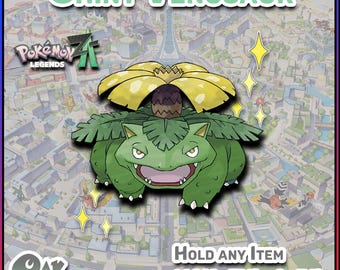 Pokemon Legends Z-A | Shiny Venusaur | 6 IV's Battle Ready | Fast Trade | Alpha