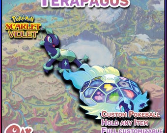 Pokemon Scarlet & Violet | Terapagos | 6 IV's |  Fast Trade