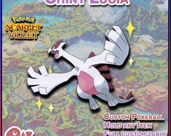Pokemon Scarlet & Violet | Shiny Lugia | 6 IV's |  Fast Trade